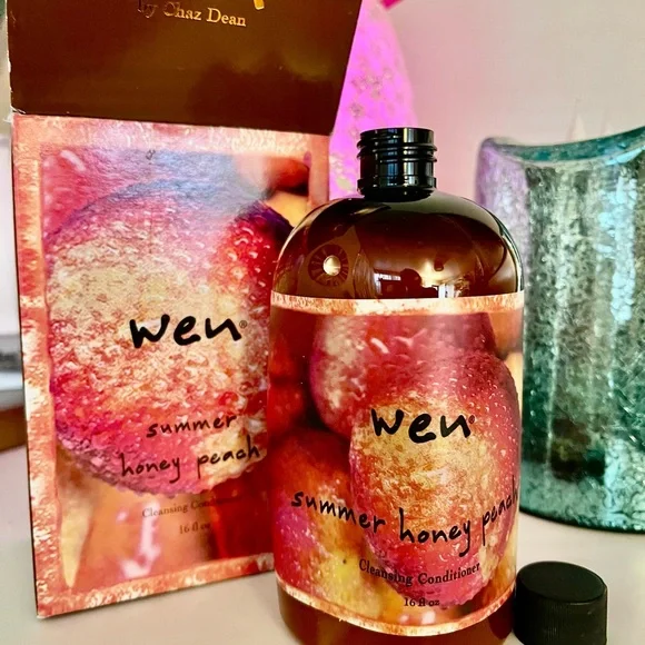 WEN  Summer Honey Peach Cleansing Conditioner 16oz New Read description - Picture 10 of 12